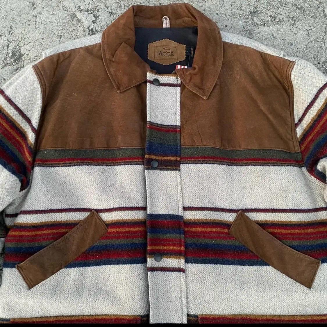 [10%세일] 90s Made in usa 미국빈티지 울리치 울 하프코트 4
