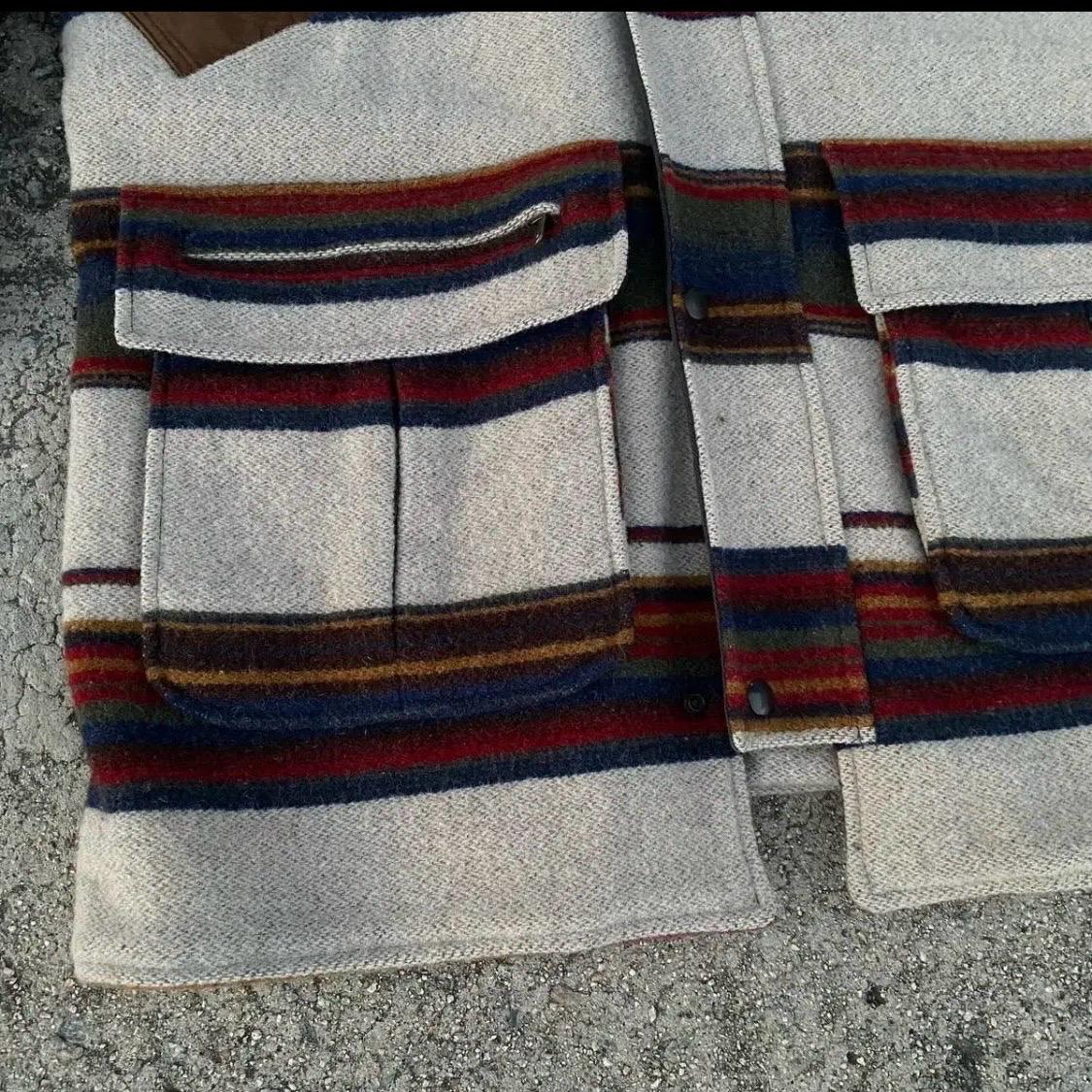 [10%세일] 90s Made in usa 미국빈티지 울리치 울 하프코트 6