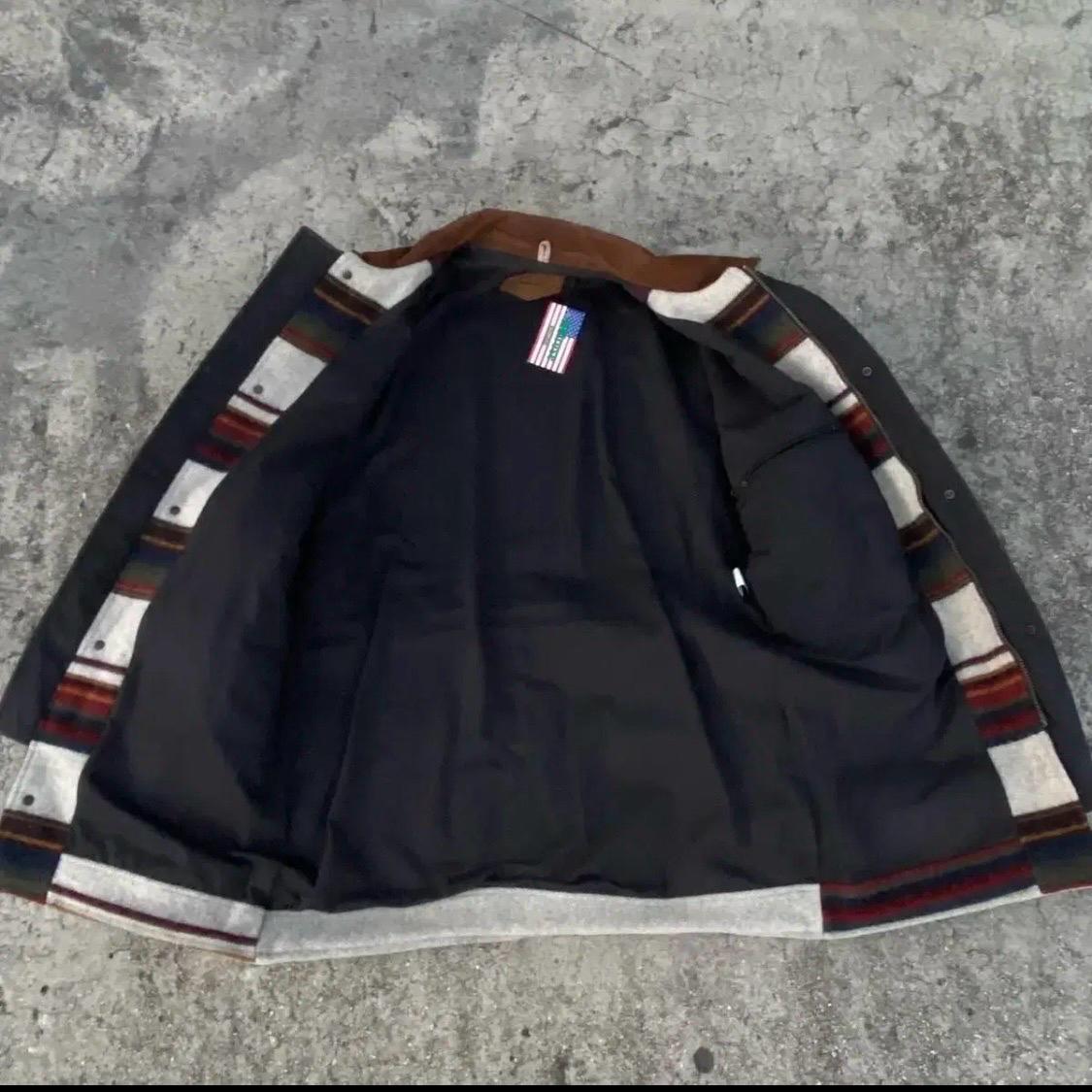 [10%세일] 90s Made in usa 미국빈티지 울리치 울 하프코트 7