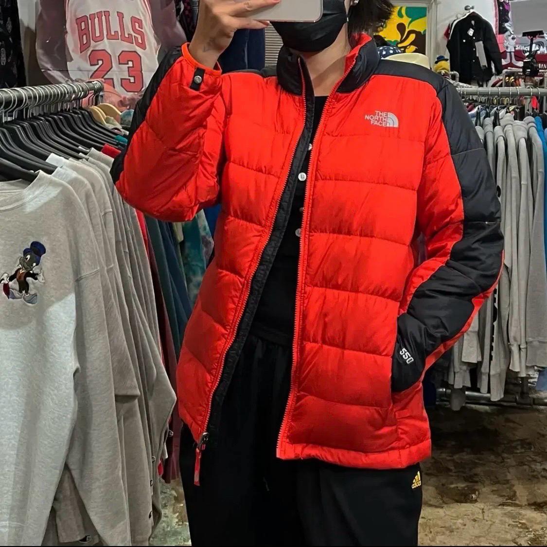 [30%세일] The North Face 550 구스다운 레드 패딩  3