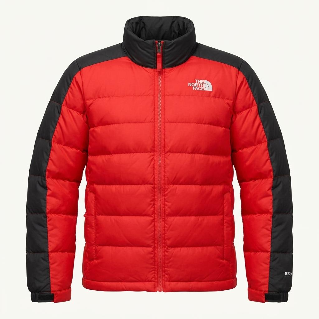 [30%세일] The North Face 550 구스다운 레드 패딩  1