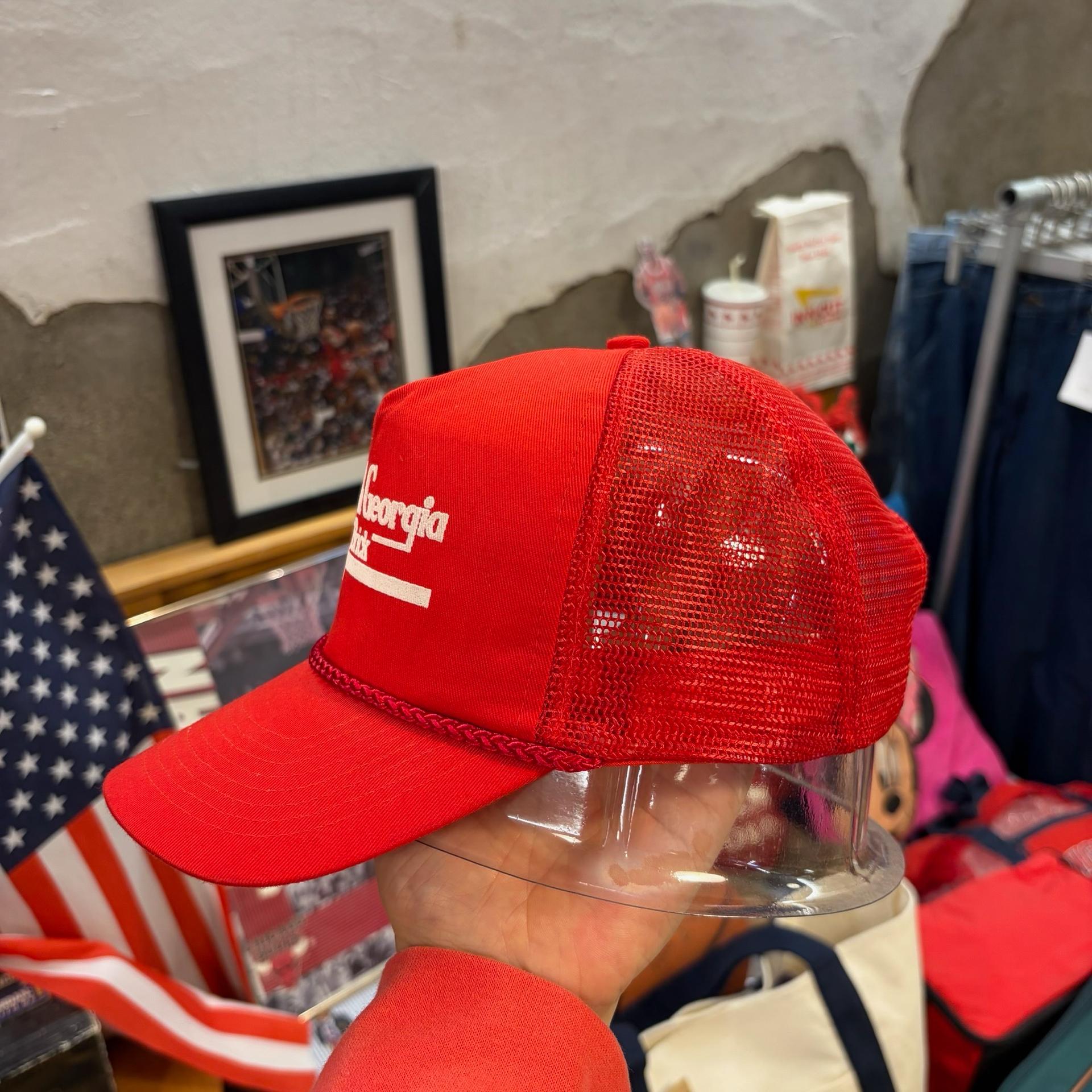 90s USA 빈티지 사우스조지아 트러커 매쉬 볼캡 모자 8