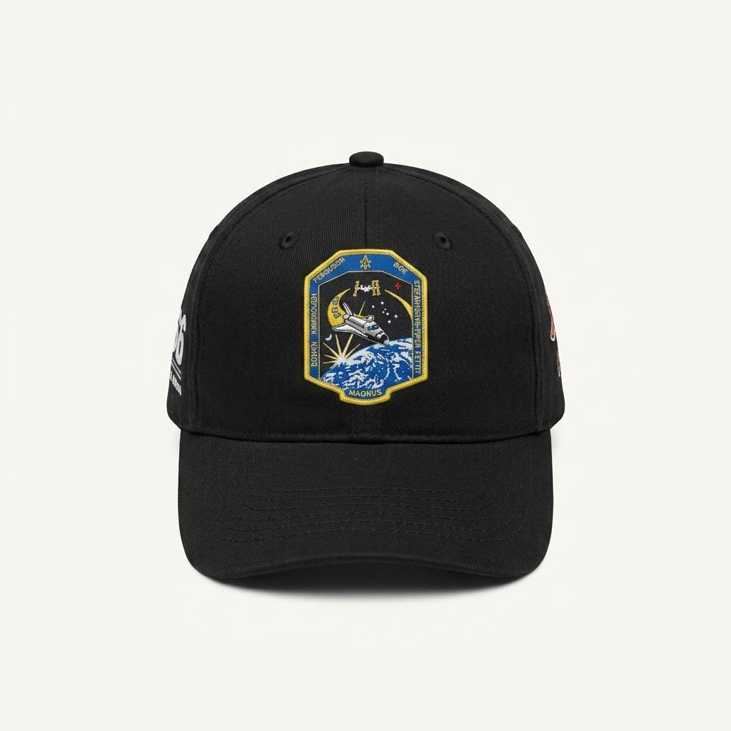 90s USA 빈티지 STS-126 우주왕복선 엔데버호 볼캡 모자 1