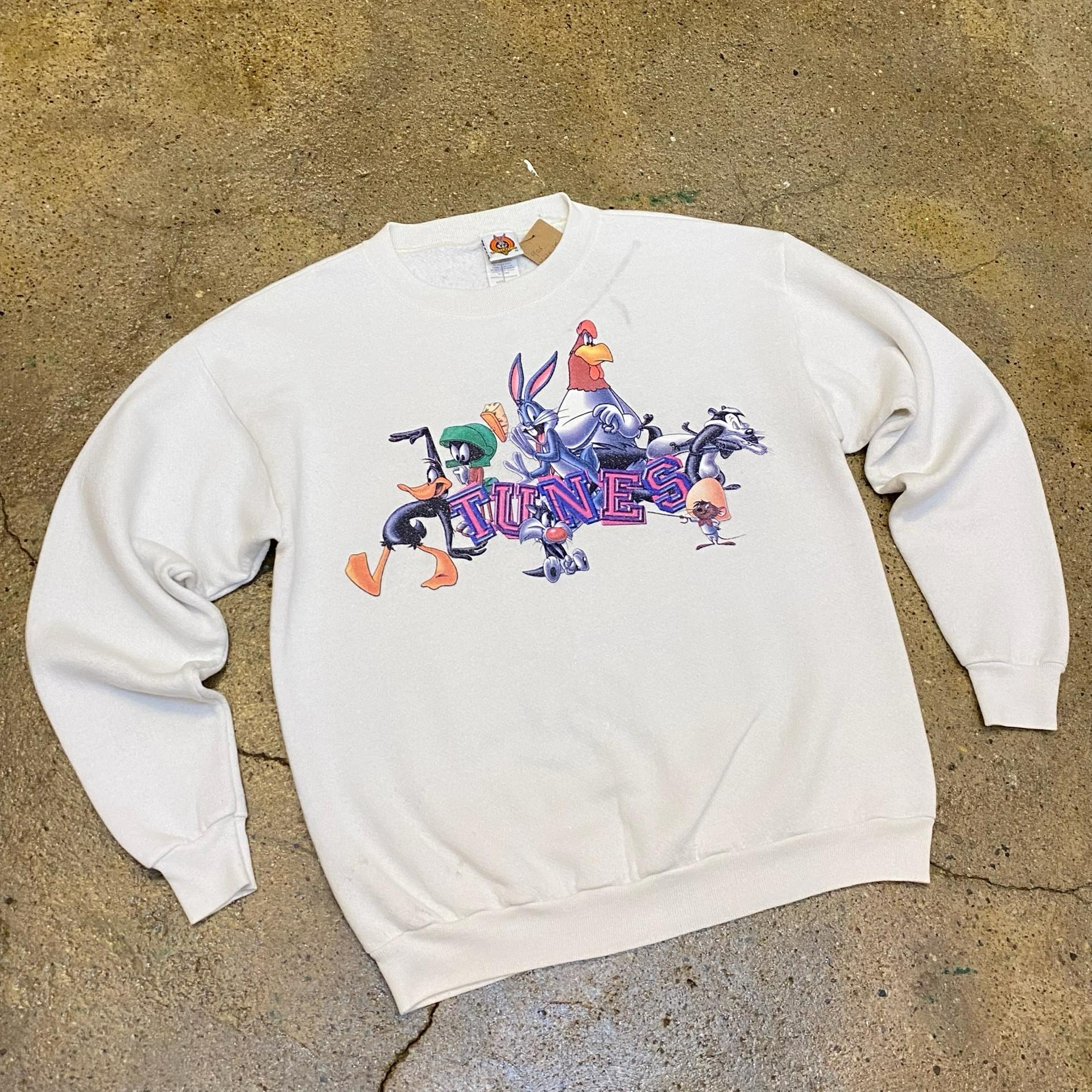 레어 90s USA 빈티지 루니툰즈 맨투맨 3