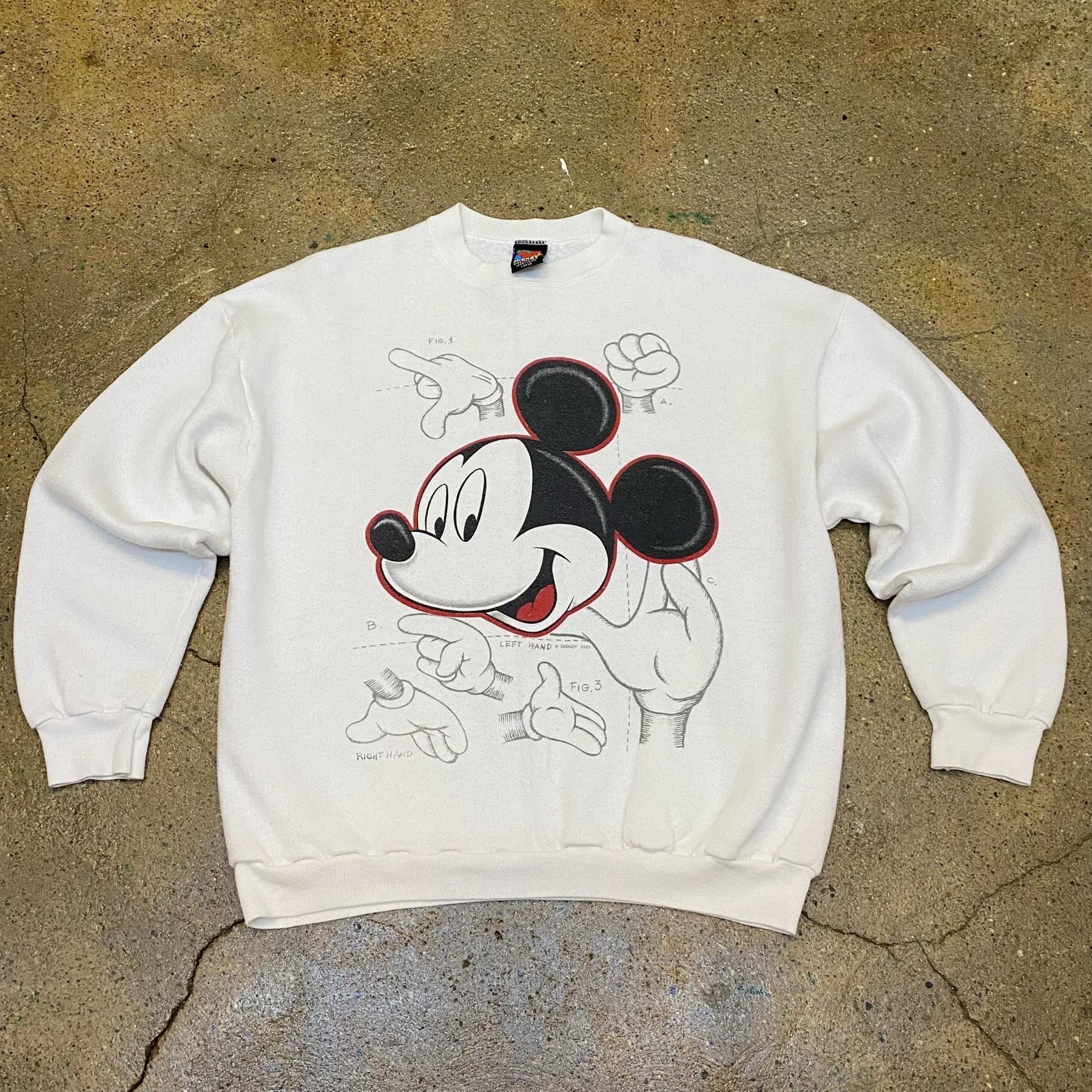 레어 90s Made in USA 빈티지 디즈니 미키마우스 맨투맨 2