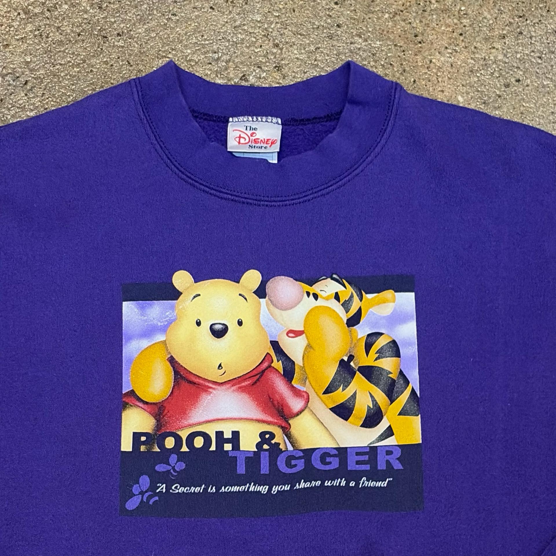 [20%세일] 90s Made in USA 미국 빈티지 디즈니 푸우 맨투맨 4