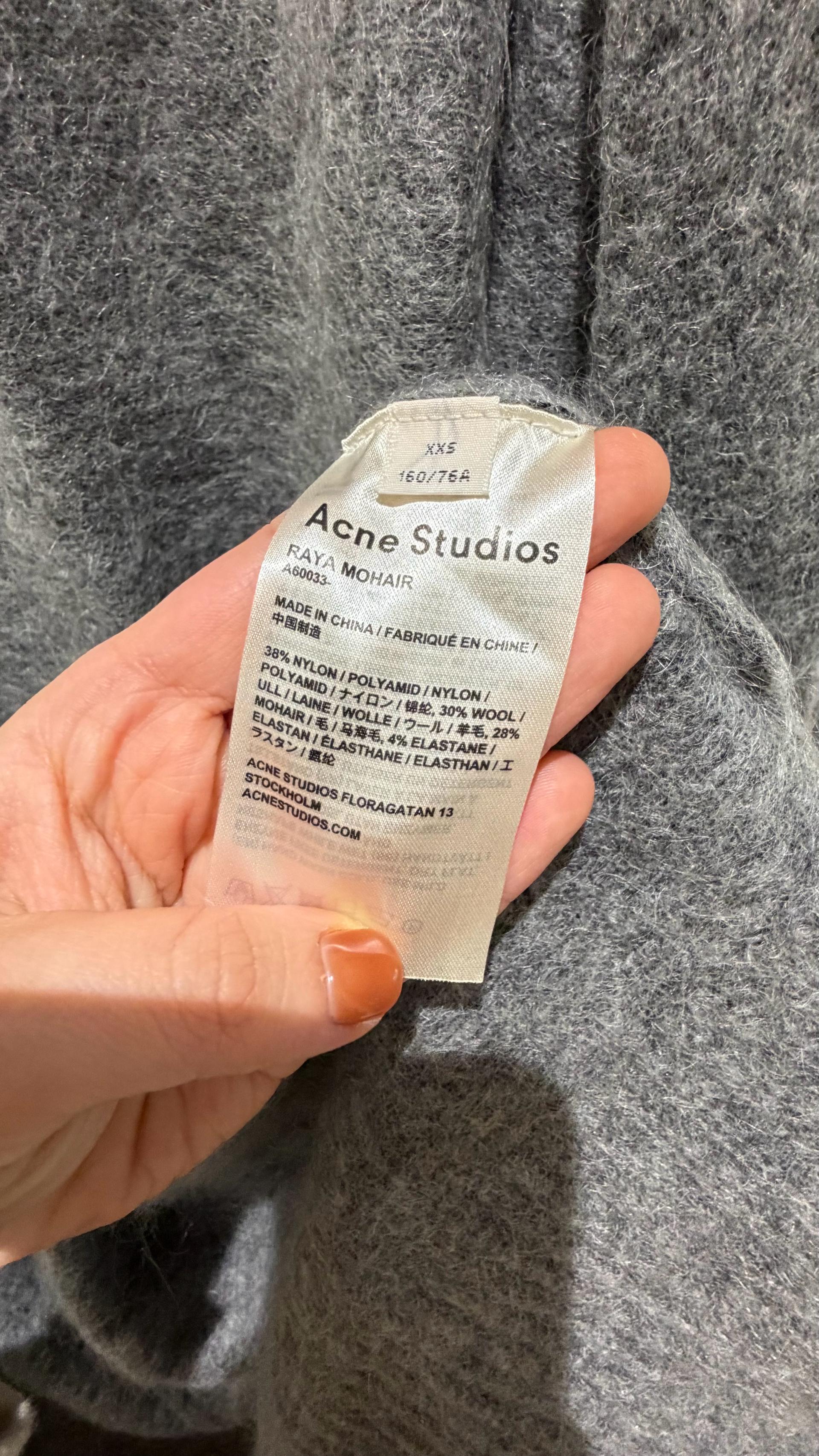 acne 아크네 라야 모헤어 가디건 4