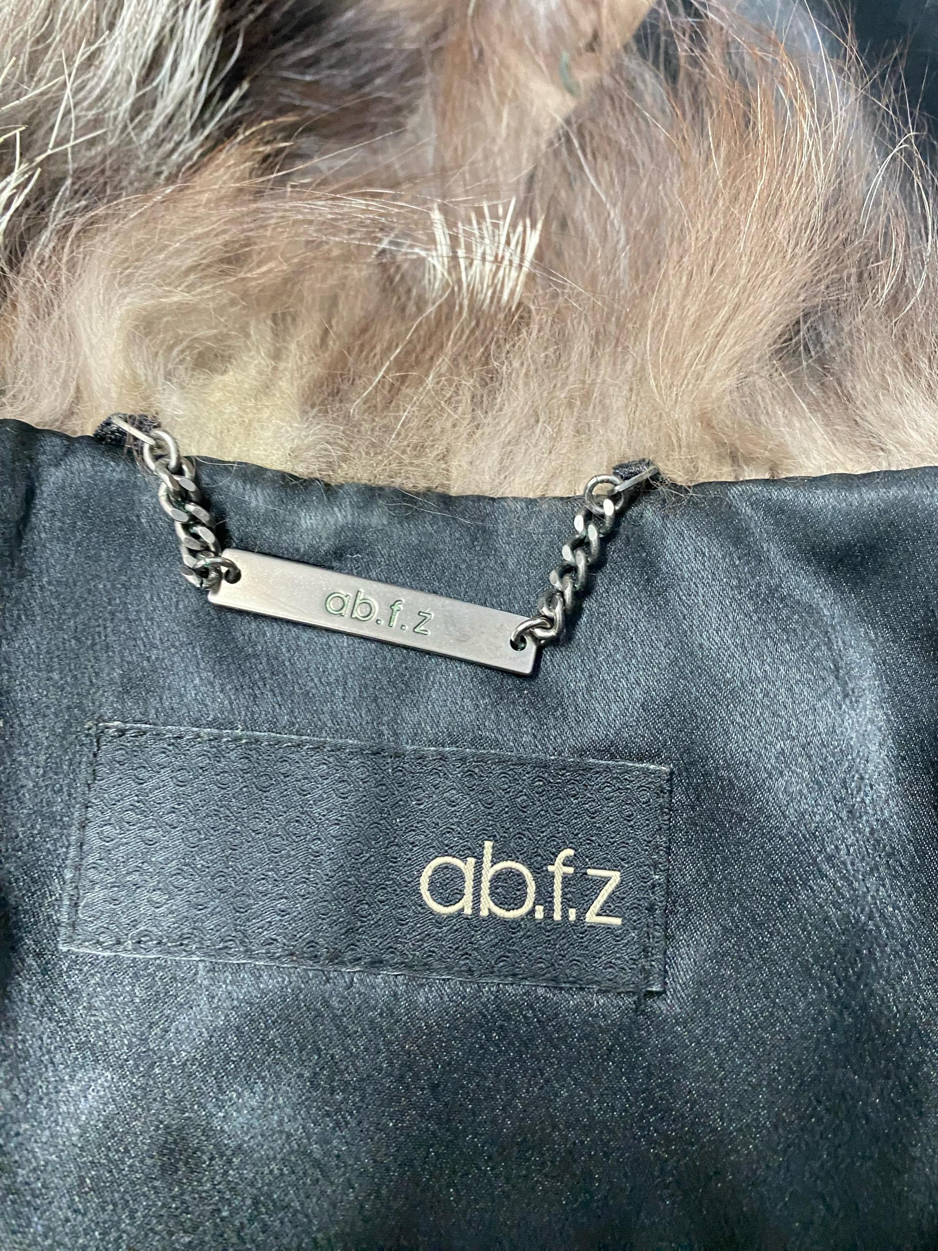 ab.f.z 폭스퍼 양가죽 배색 숏조끼 베스트 7