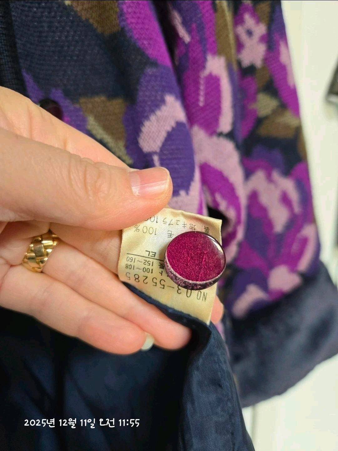  일빈 Jacquard 플라워 패턴 코트 6