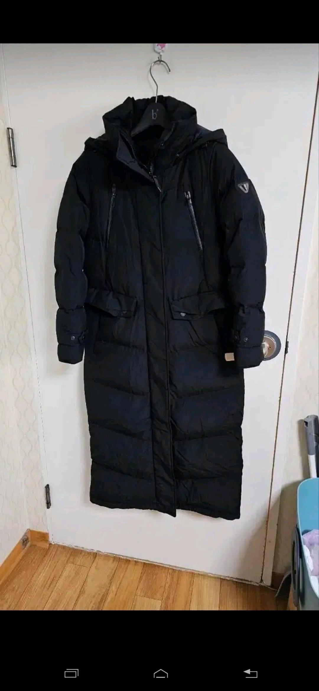 블랙야크 고어윈드스토퍼 거위털 롱패딩  2