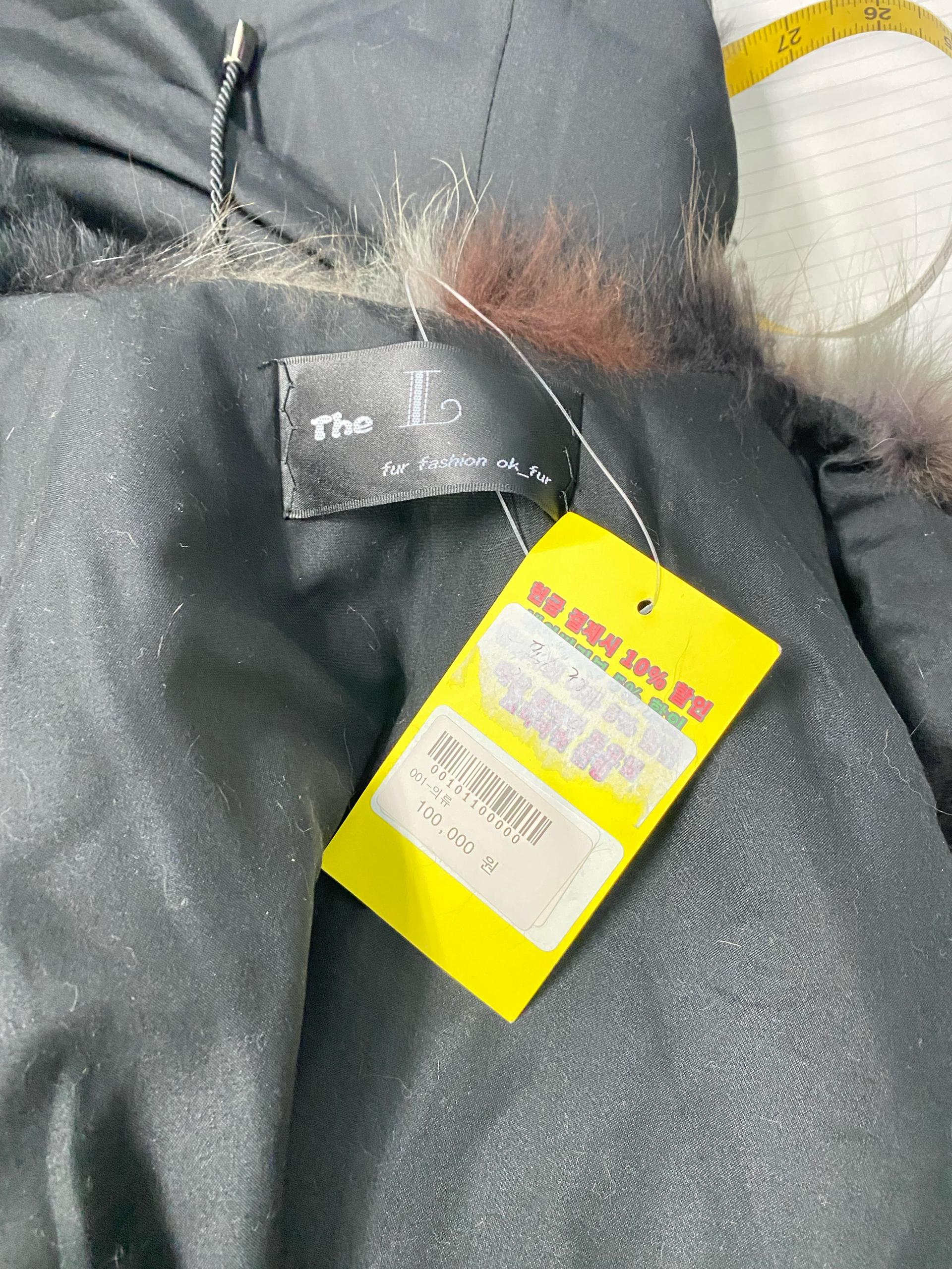 폭스퍼 토끼털 배색 롱 조끼베스트 8