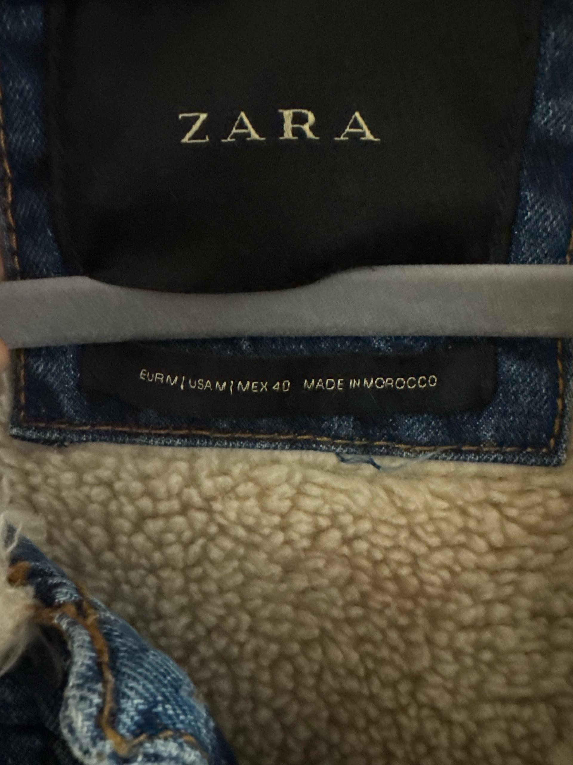 zara 데님 쉐르파자켓 6