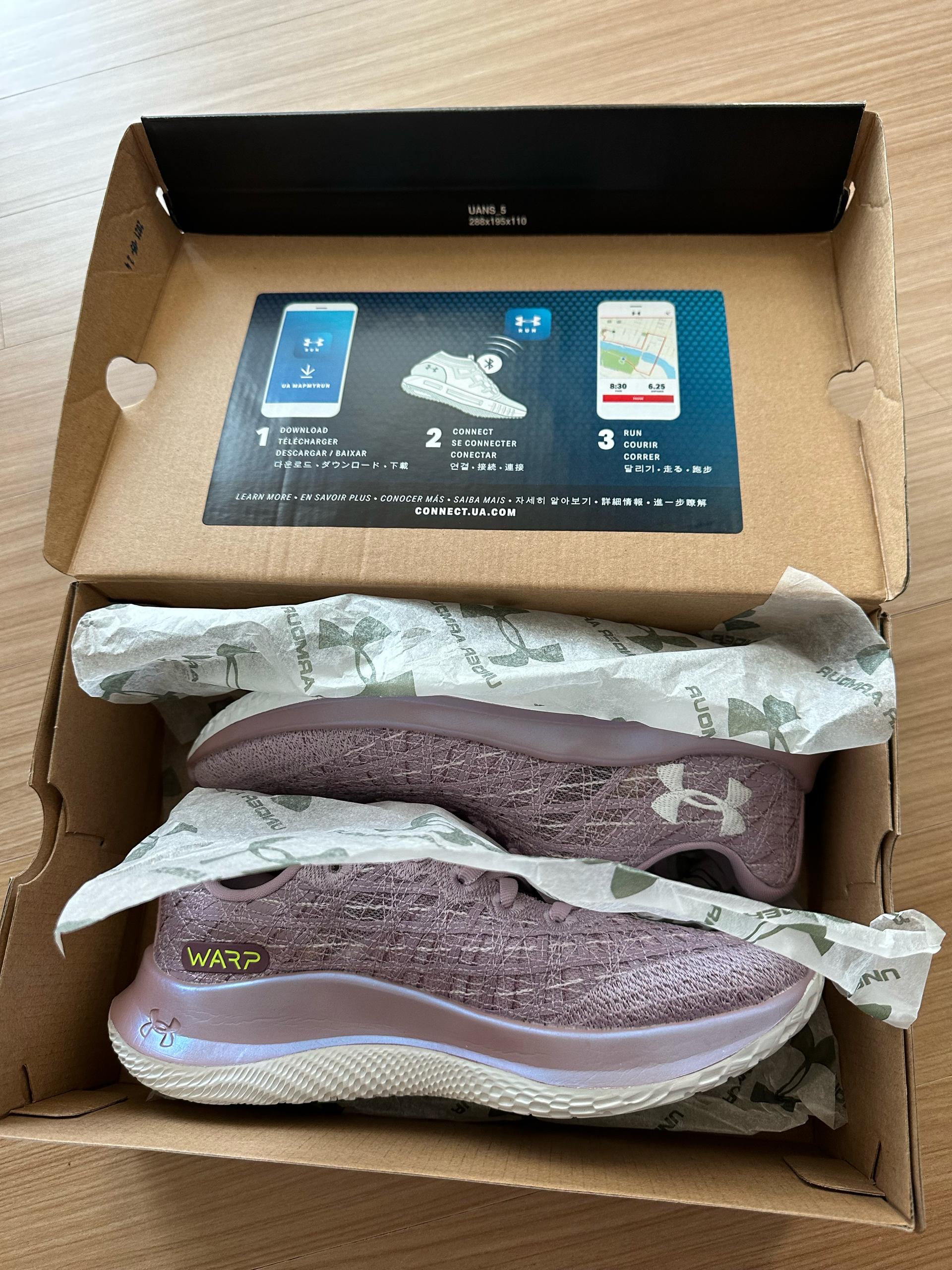언더아머 UA W FLOW Velociti Wind 240 핑크 2