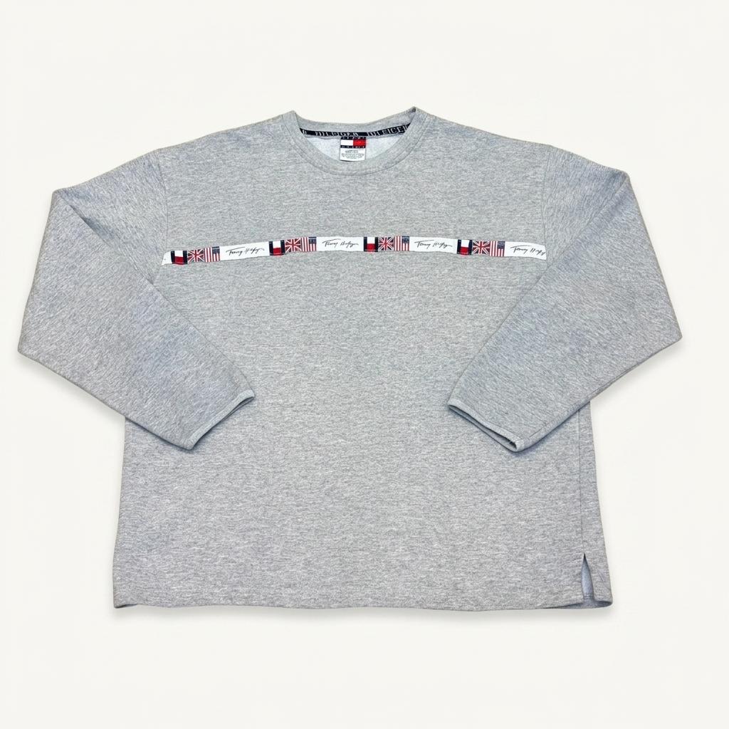 90s Made in USA 미국 빈티지 타미힐피거 타미진 맨투맨 1