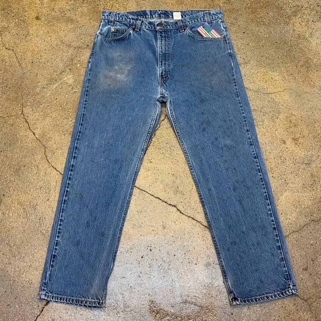 90s Made in USA  빈티지 리바이스 505 오렌지탭 청바지 2