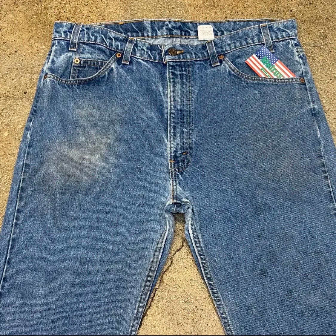 90s Made in USA  빈티지 리바이스 505 오렌지탭 청바지 3