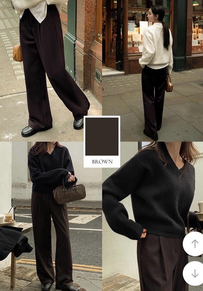 케이클럽 데일리 와이드 슬랙스 3