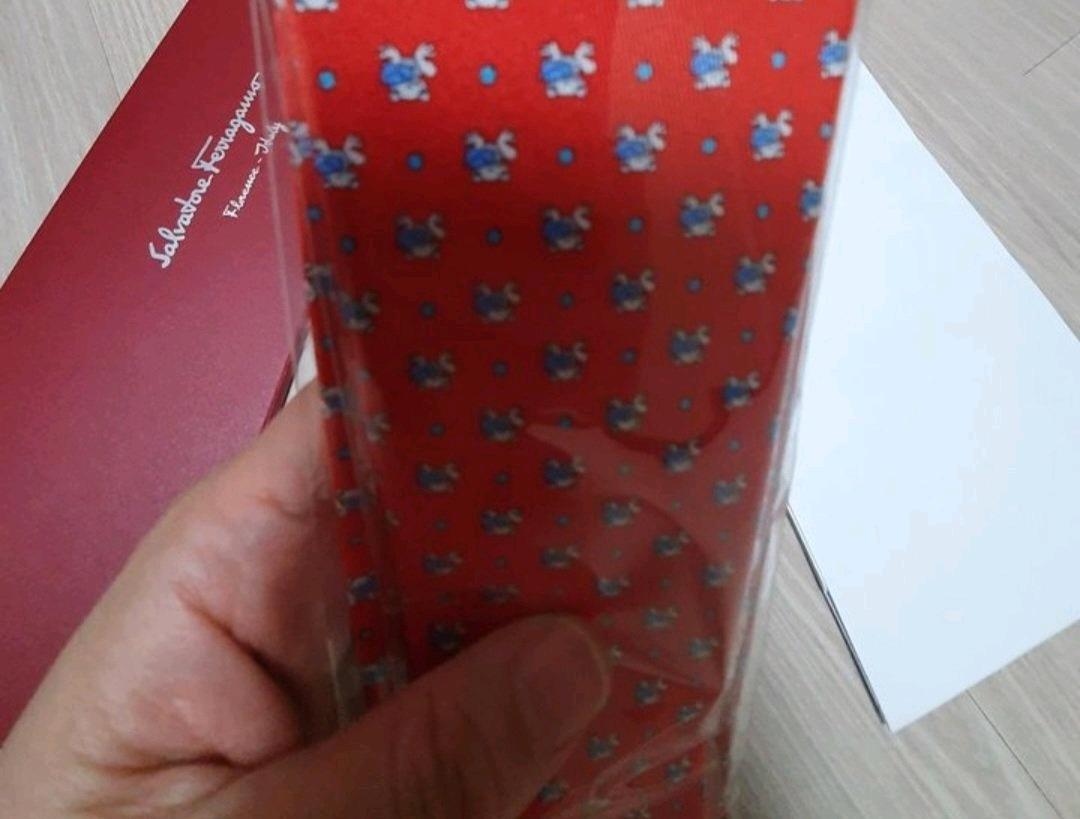 새제품) 페라가모 넥타이  5