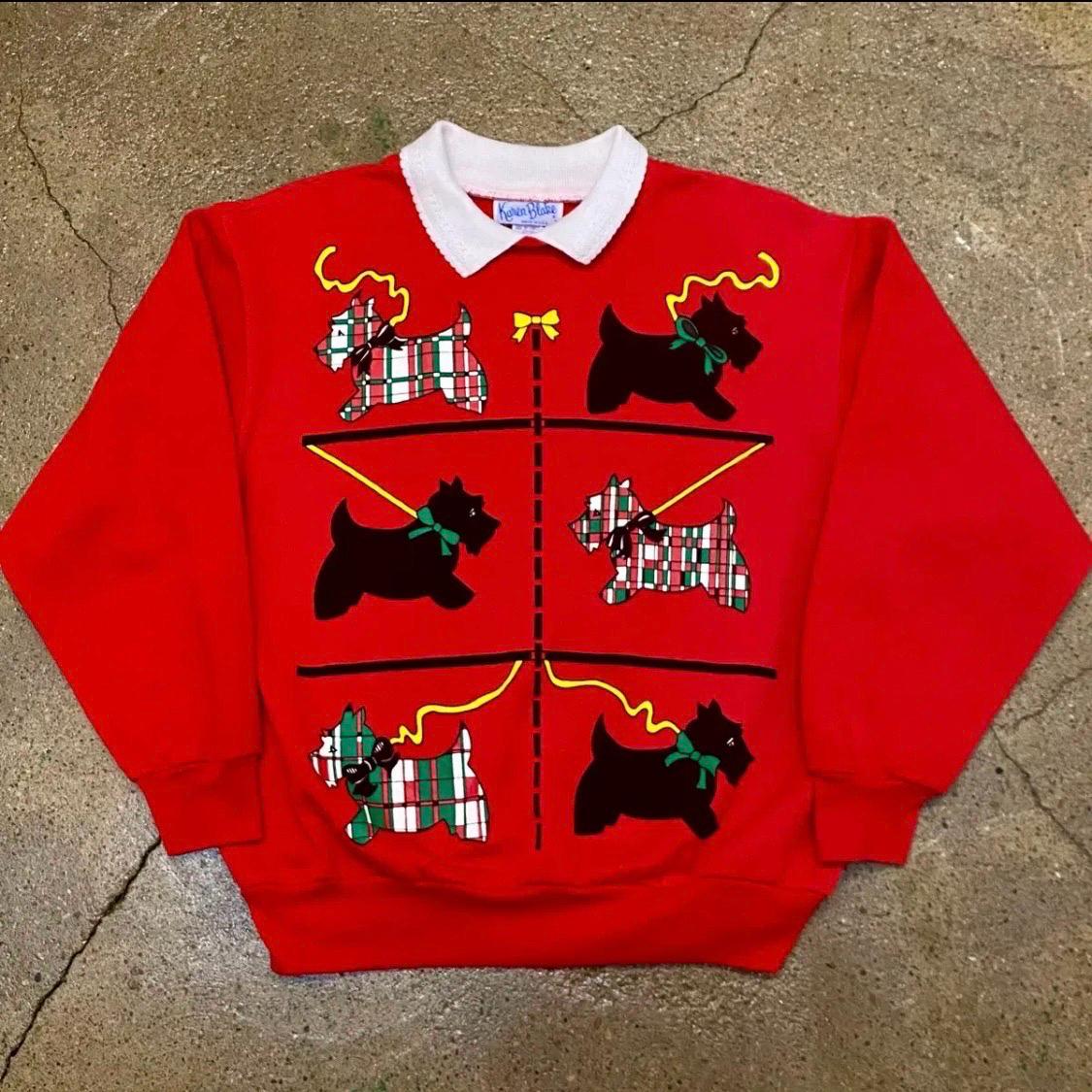 [20%세일] 80s Made in USA 미국 빈티지 아가타 크리스마스 맨투맨 2