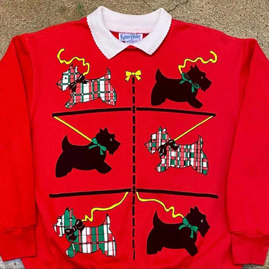 [20%세일] 80s Made in USA 미국 빈티지 아가타 크리스마스 맨투맨 3