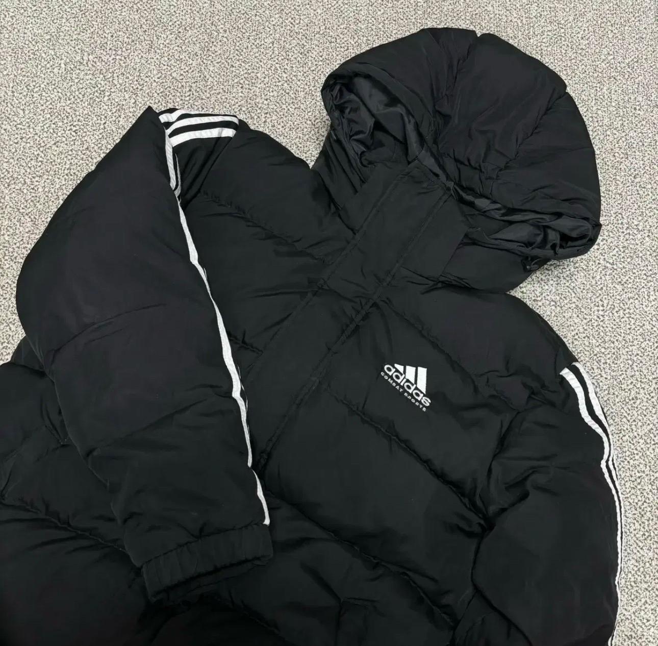 Unisex's Adidas 삼선 롱패딩 [A] 2