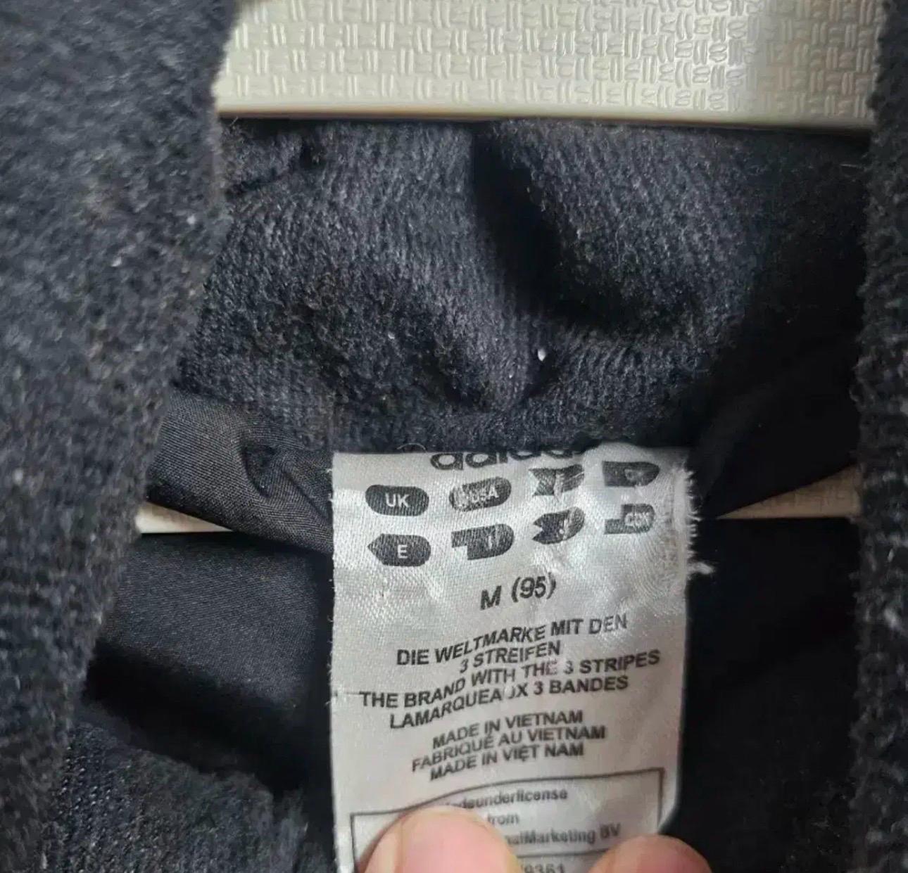 Unisex's Adidas 삼선 롱패딩 [A] 5