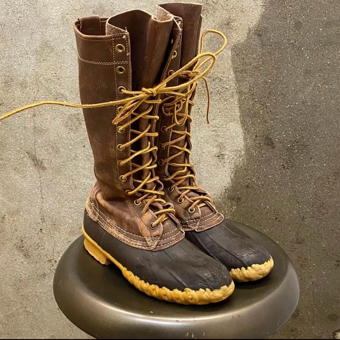 [20%세일] 80s Made in USA 엘엘빈 여성 헌팅 덕부츠 2