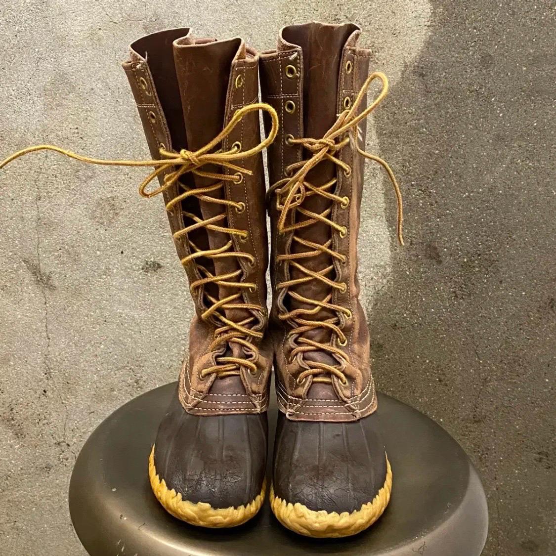 [20%세일] 80s Made in USA 엘엘빈 여성 헌팅 덕부츠 5