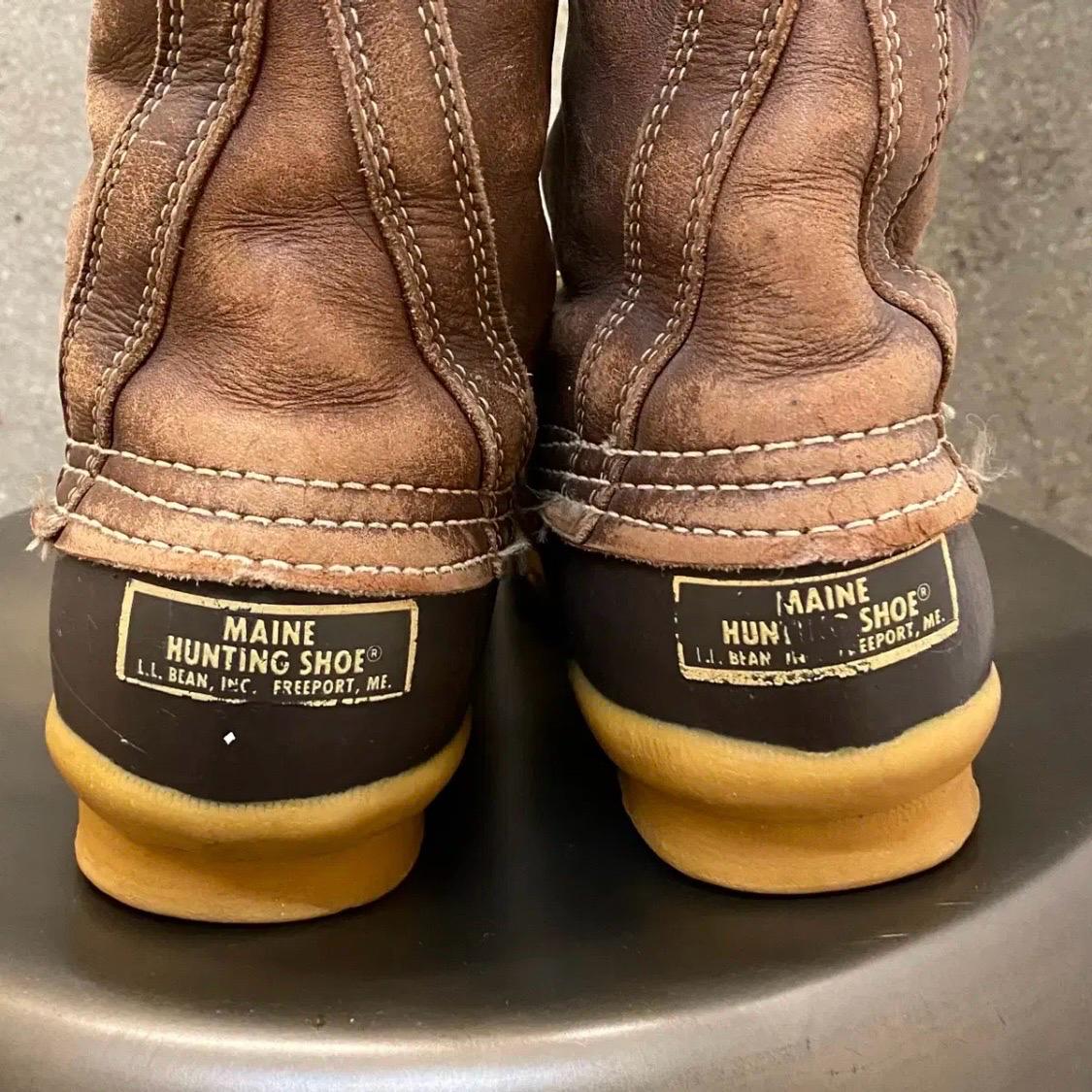 [20%세일] 80s Made in USA 엘엘빈 여성 헌팅 덕부츠 7