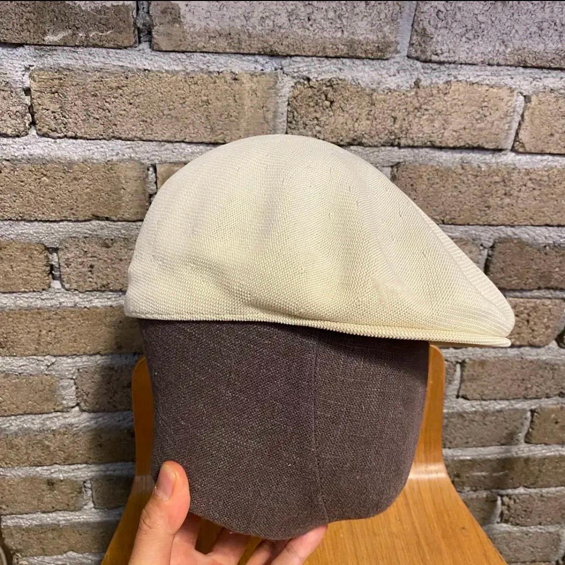 80s Made in UK 빈티지 오리지널 캉골 헌팅캡 볼캡 모자 4