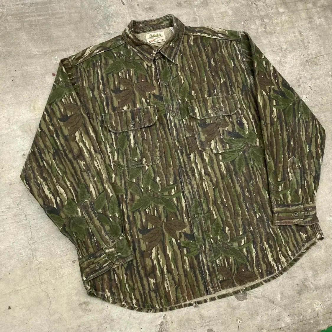 90s Made in USA 미국빈티지 카벨라스 리얼트리 헌팅 셔츠 3