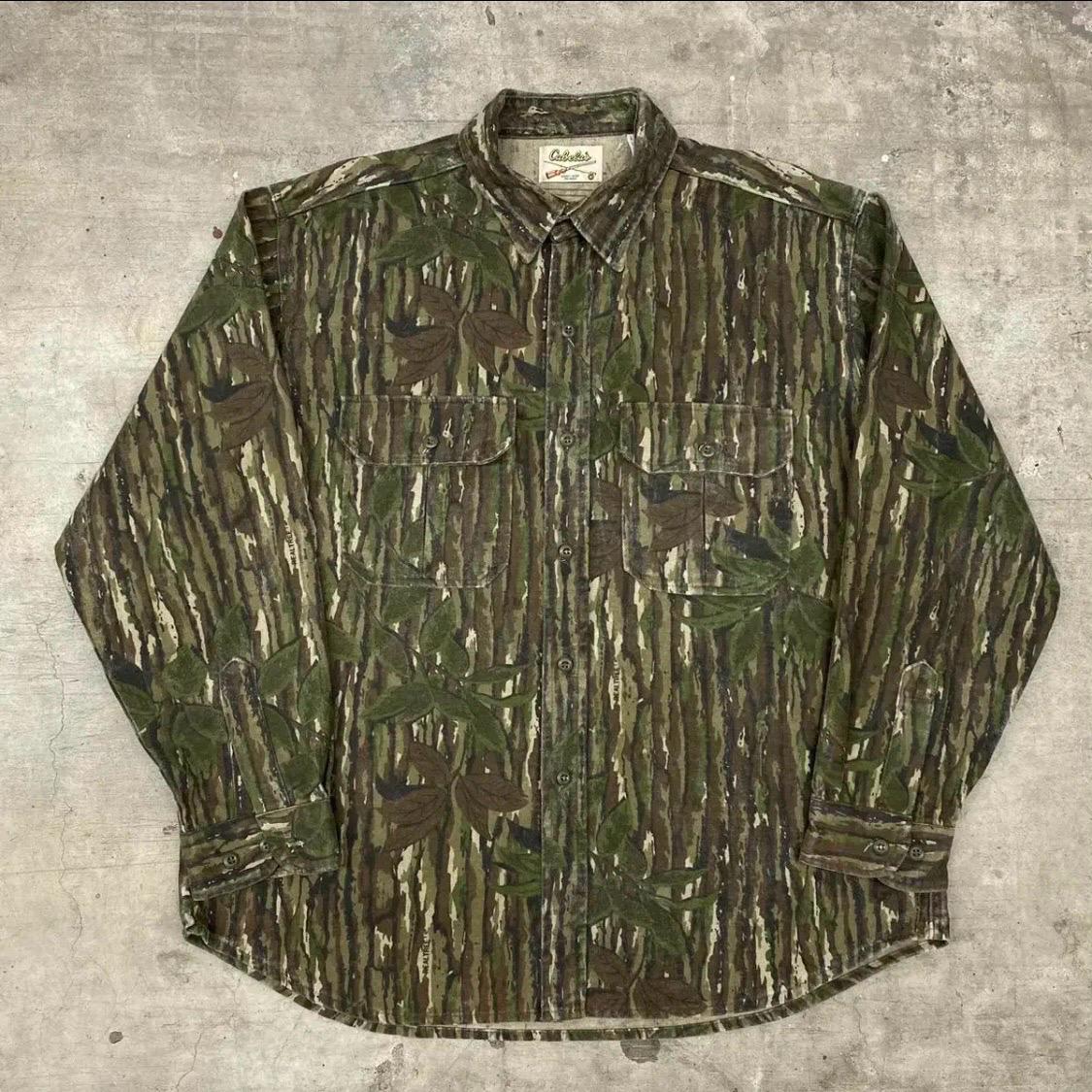 90s Made in USA 미국빈티지 카벨라스 리얼트리 헌팅 셔츠 2