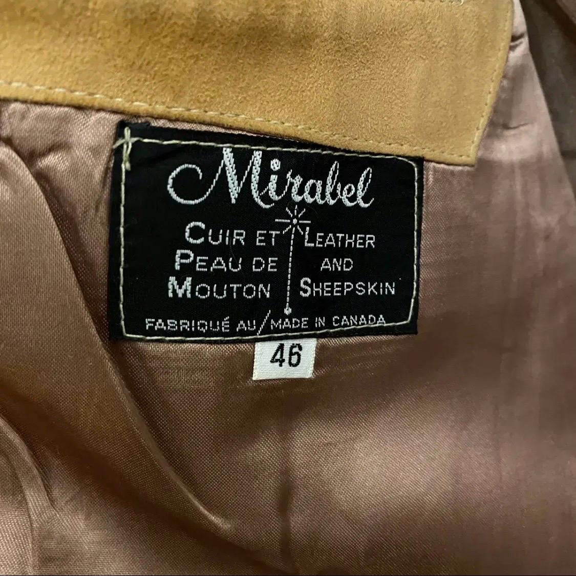 90s Made in CANADA 스웨이드 웨스턴 블레이저 9