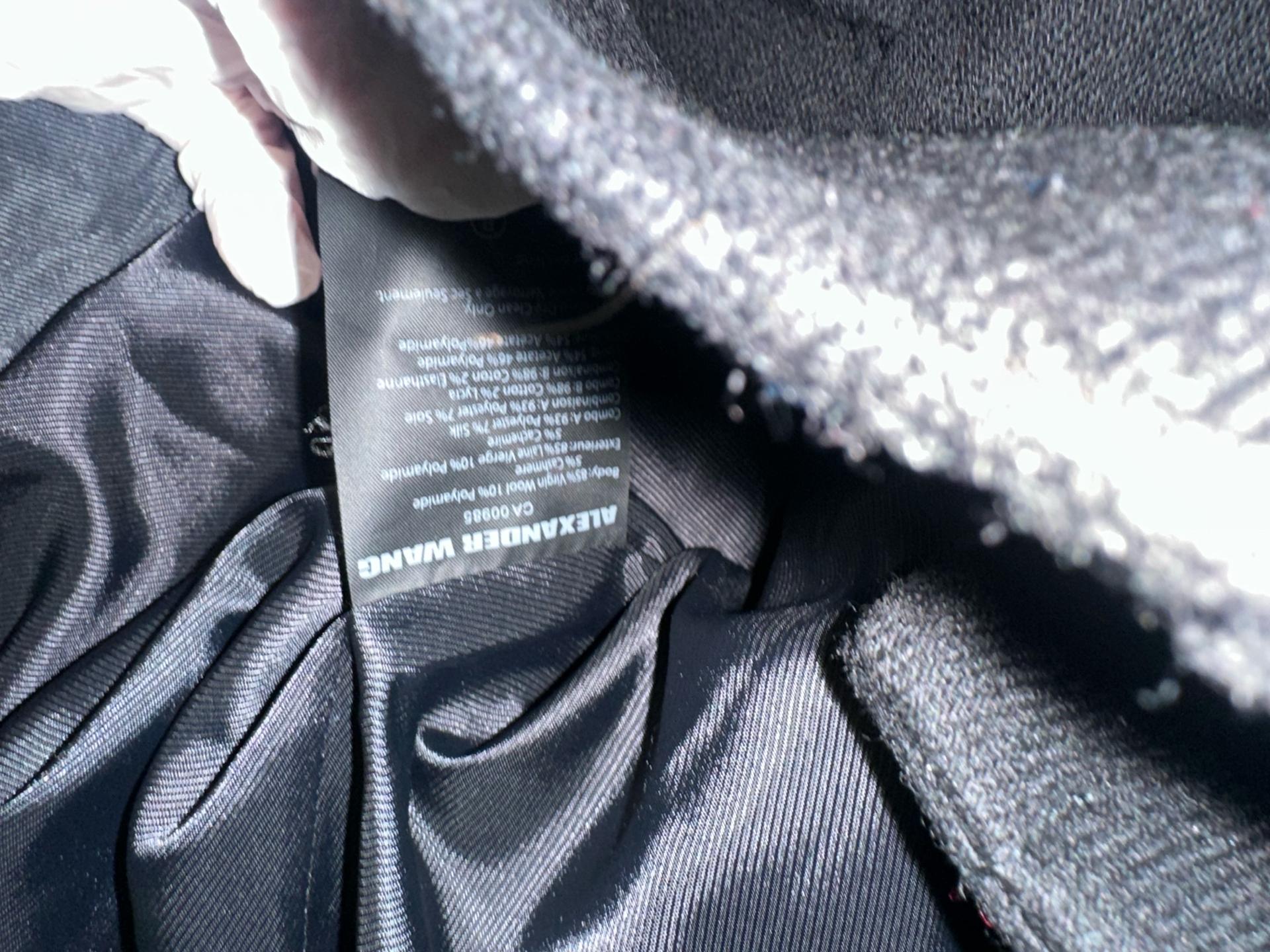 정품)Alexander Wang 후드 코트 블랙 44-55 3
