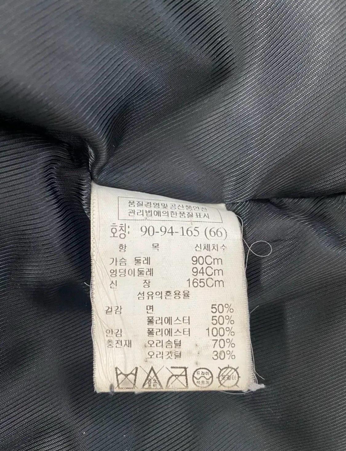 톰보이 오리털 블랙 여성 패딩 점퍼 9