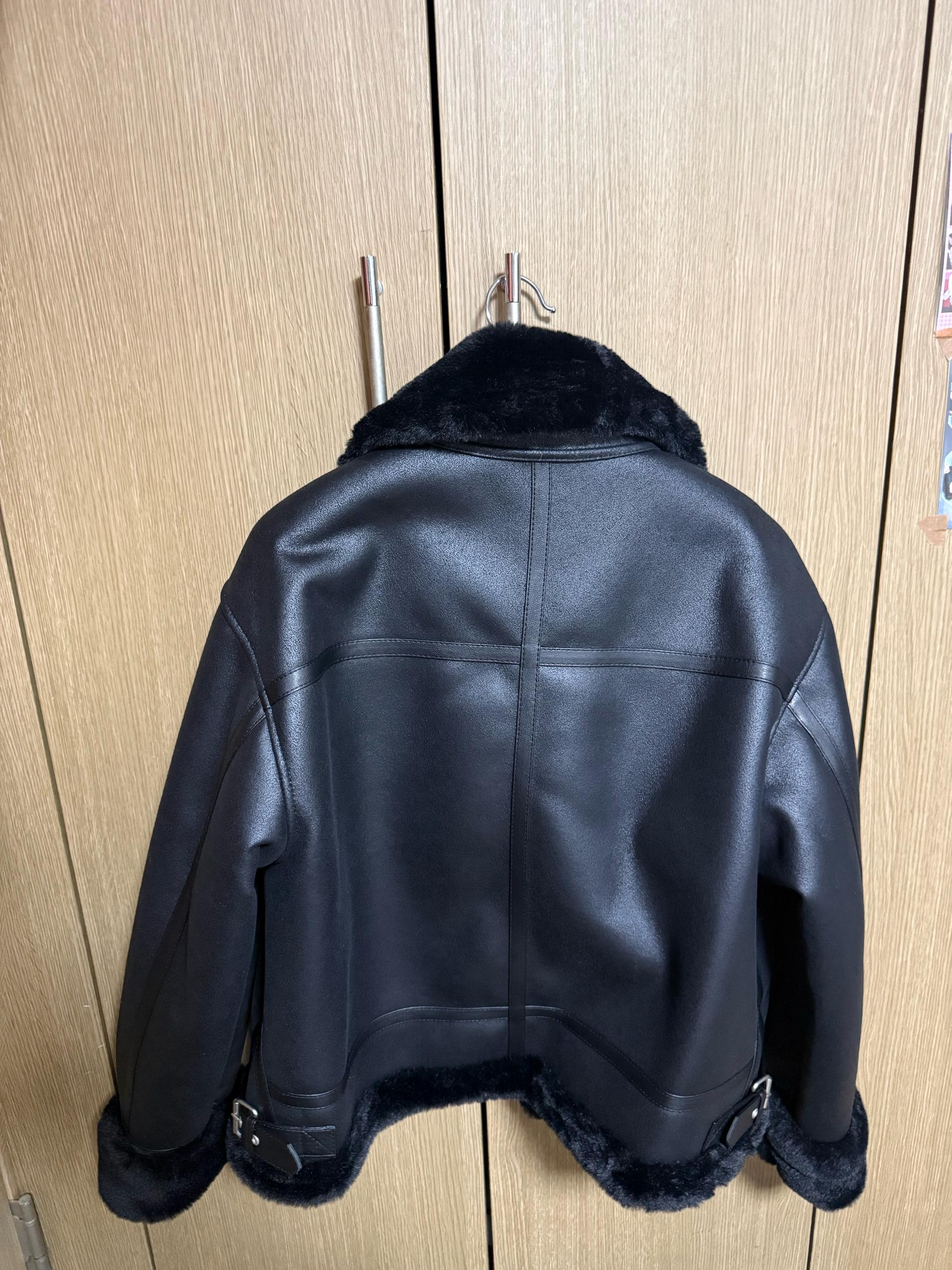검정 무스탕자켓 (퍼자켓)  3