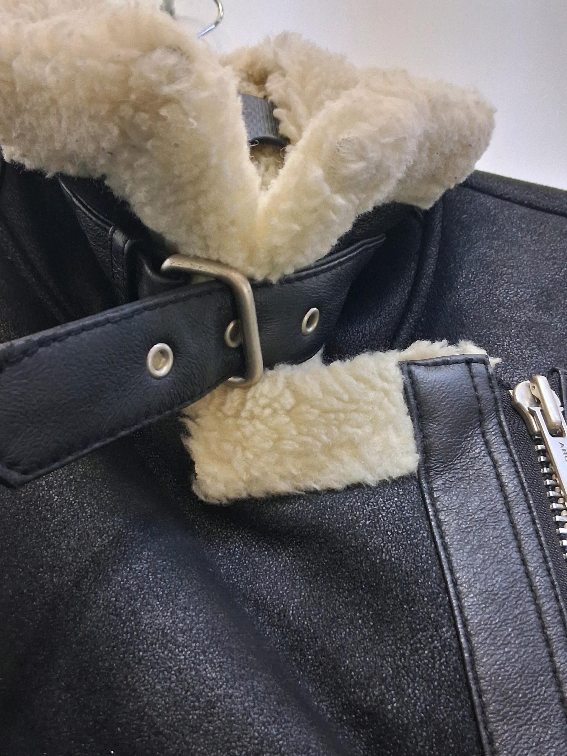 아르덴미즈 블랙 무스탕 자켓 L 77 3