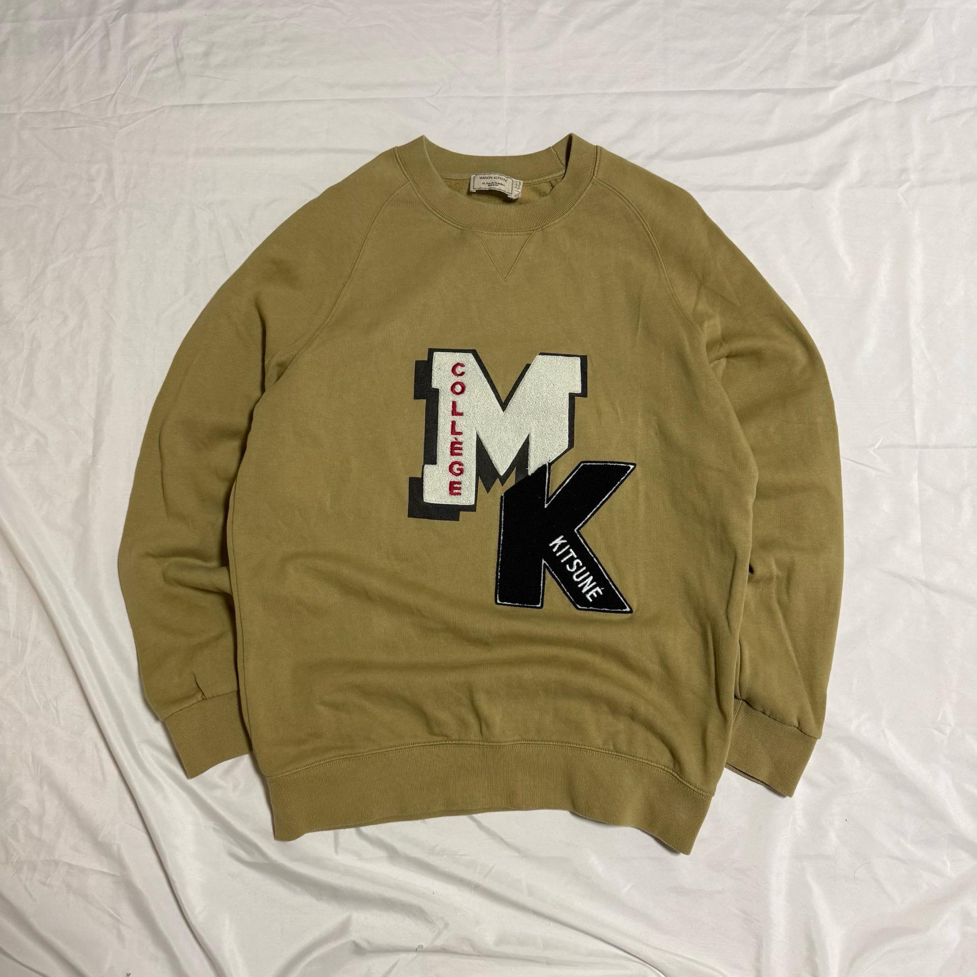  메종키츠네 MK 컬리지 맨투맨 2