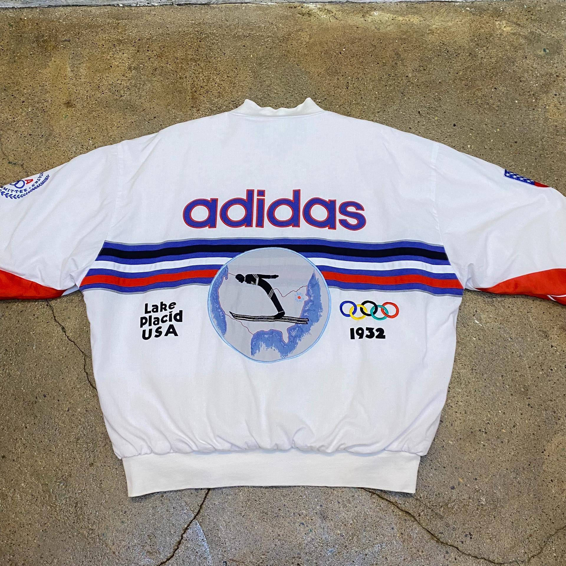 80s Made in USA 빈티지 아디다스 로제착용 올림픽 USA 자켓 3