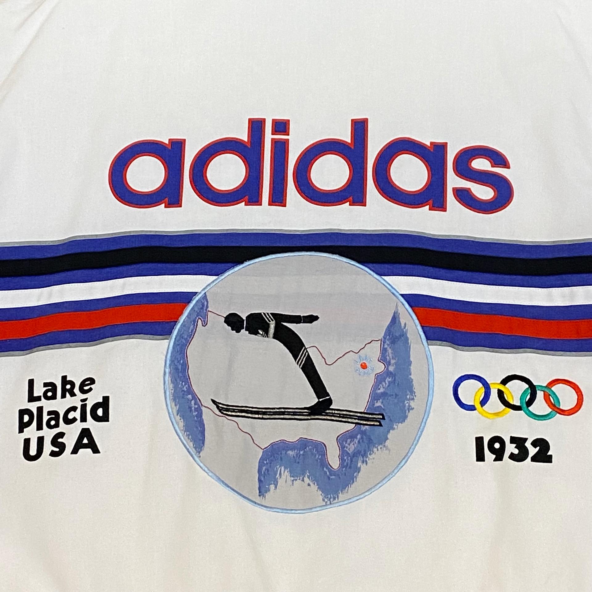 80s Made in USA 빈티지 아디다스 로제착용 올림픽 USA 자켓 5