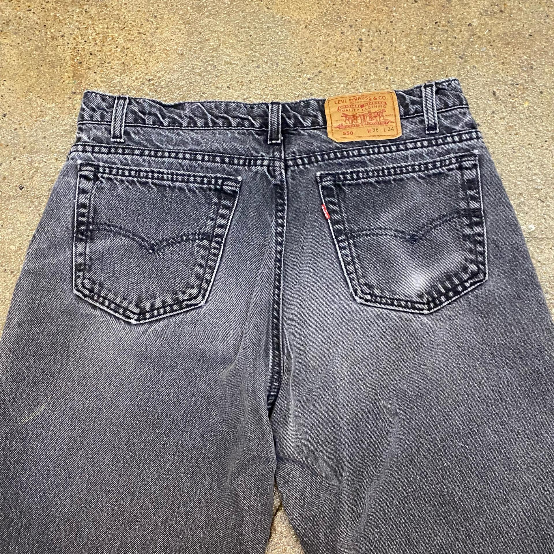 레어 90s Made in USA 미국 빈티지 리바이스 550 청바지 7
