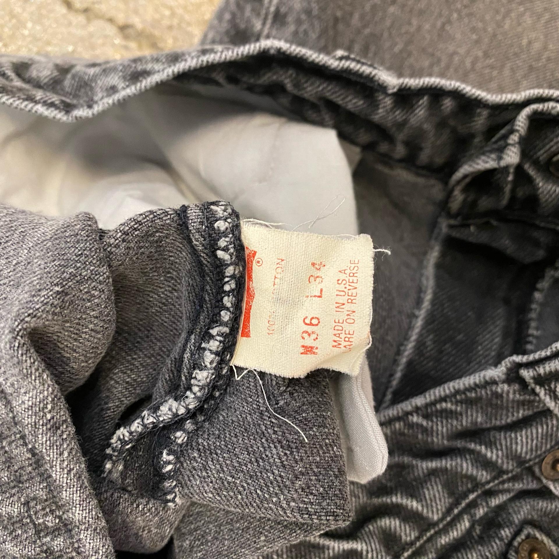 레어 90s Made in USA 미국 빈티지 리바이스 550 청바지 6