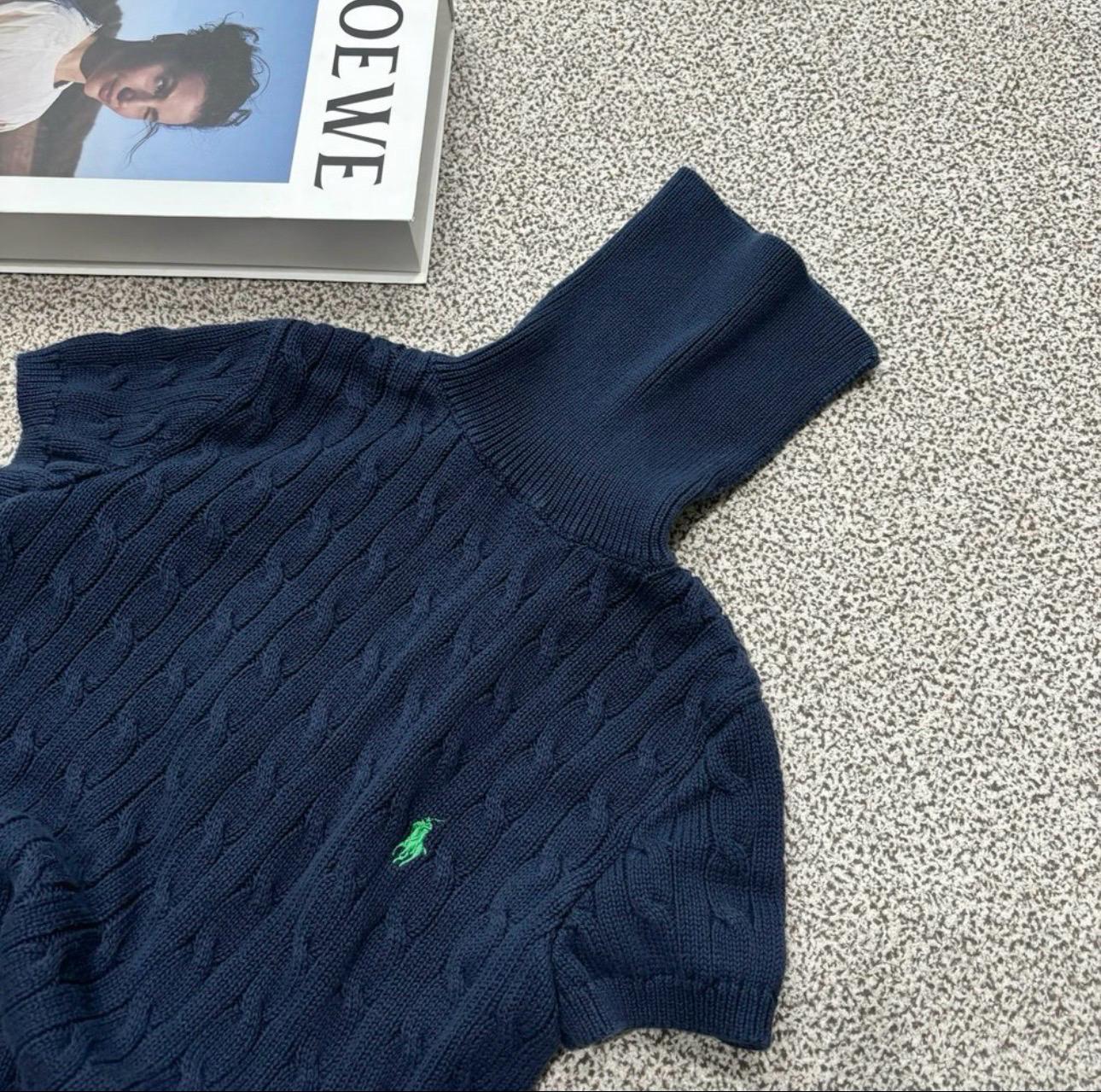 Woman's Polo 터틀넥 폴라 반팔 Knit [A+] 2