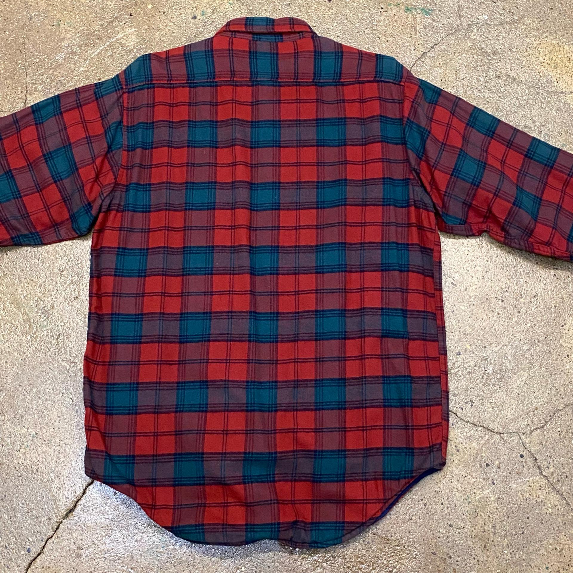 [20%세일] 레어 90s Made in USA 빈티지 엘엘빈 틴슐레이트 면패딩 체크셔츠 5