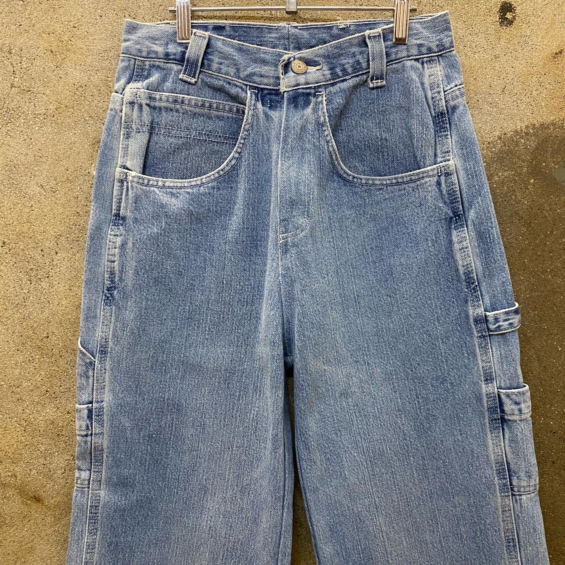 90s USA 빈티지 페디드글로리 여자 카펜터 팬츠 3