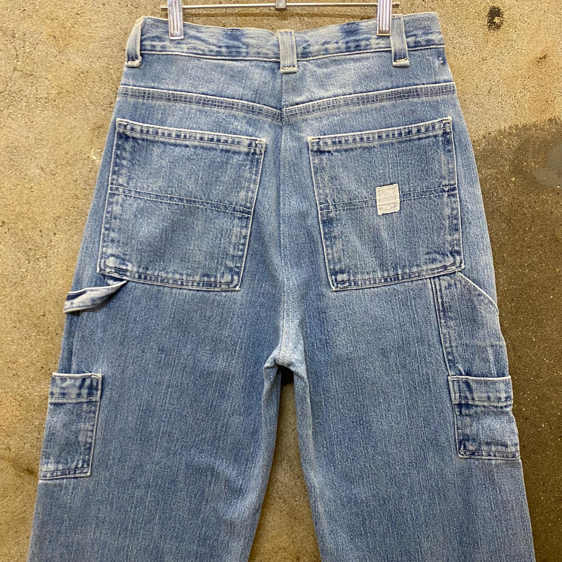 90s USA 빈티지 페디드글로리 여자 카펜터 팬츠 5