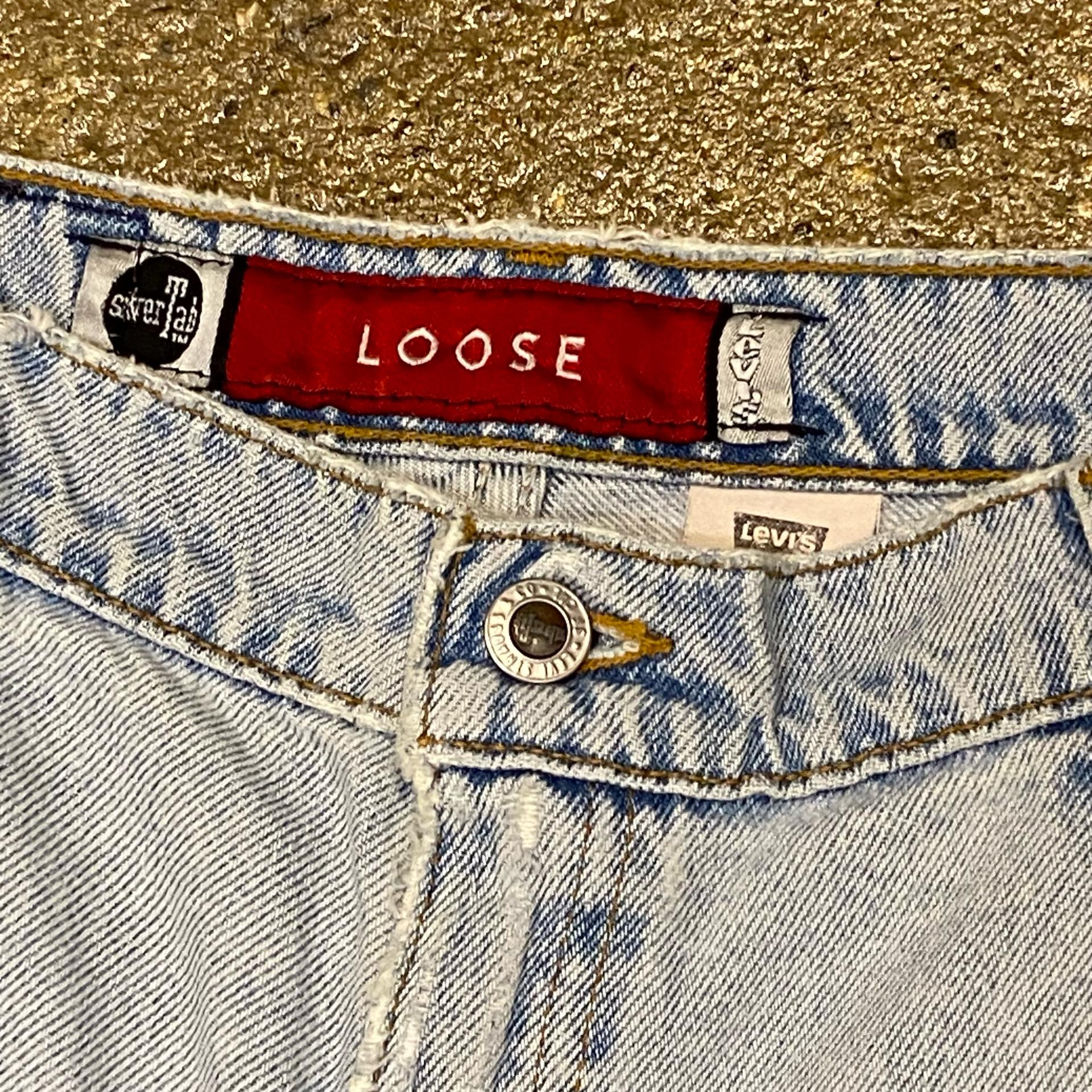 90s Made in USA 미국빈티지 리바이스 실버탭 루즈핏 팬츠 5