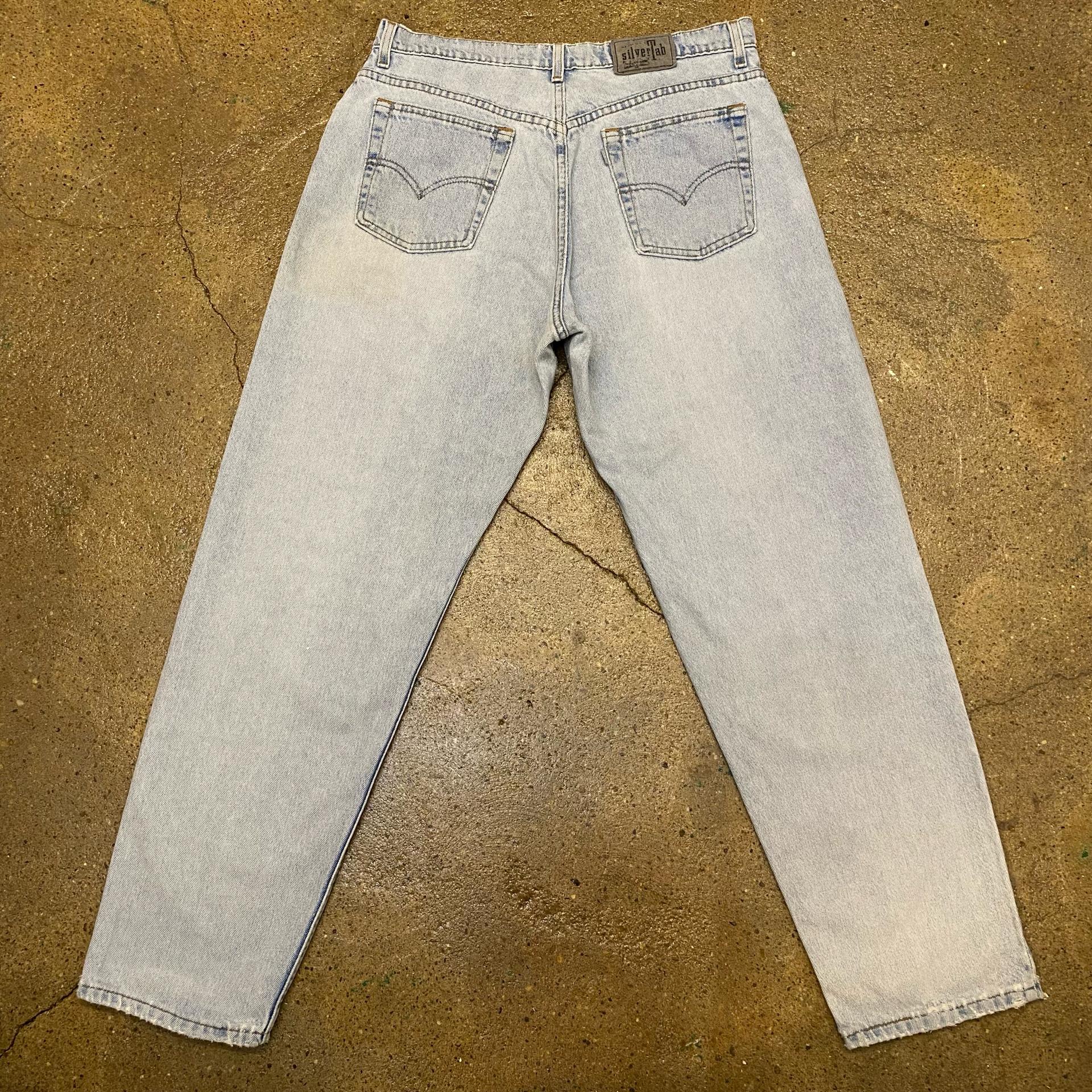 90s Made in USA 미국빈티지 리바이스 실버탭 루즈핏 팬츠 7