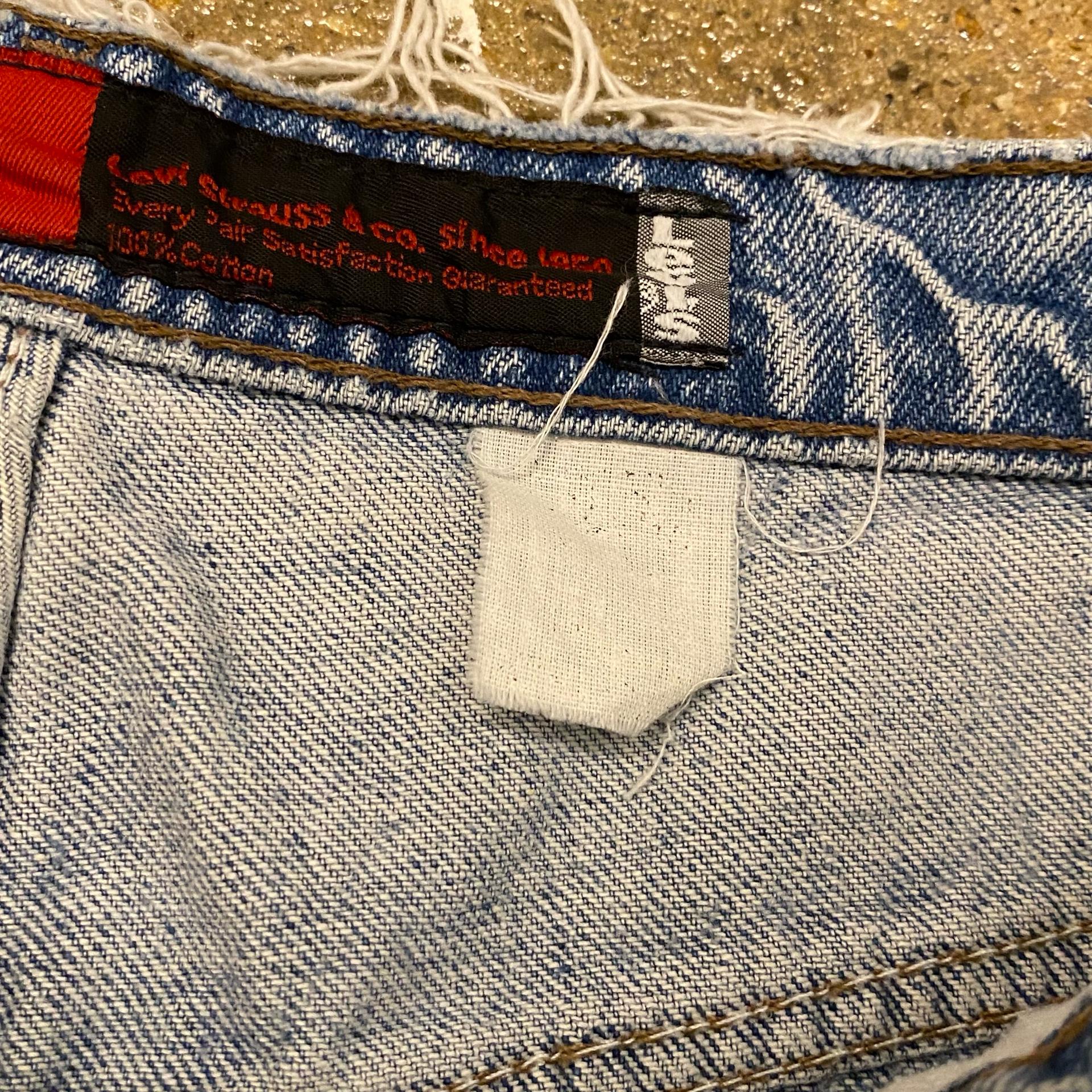 [20%세일] 90s Made in USA 미국빈티지 리바이스 실버탭 연청 루즈핏 팬츠 6