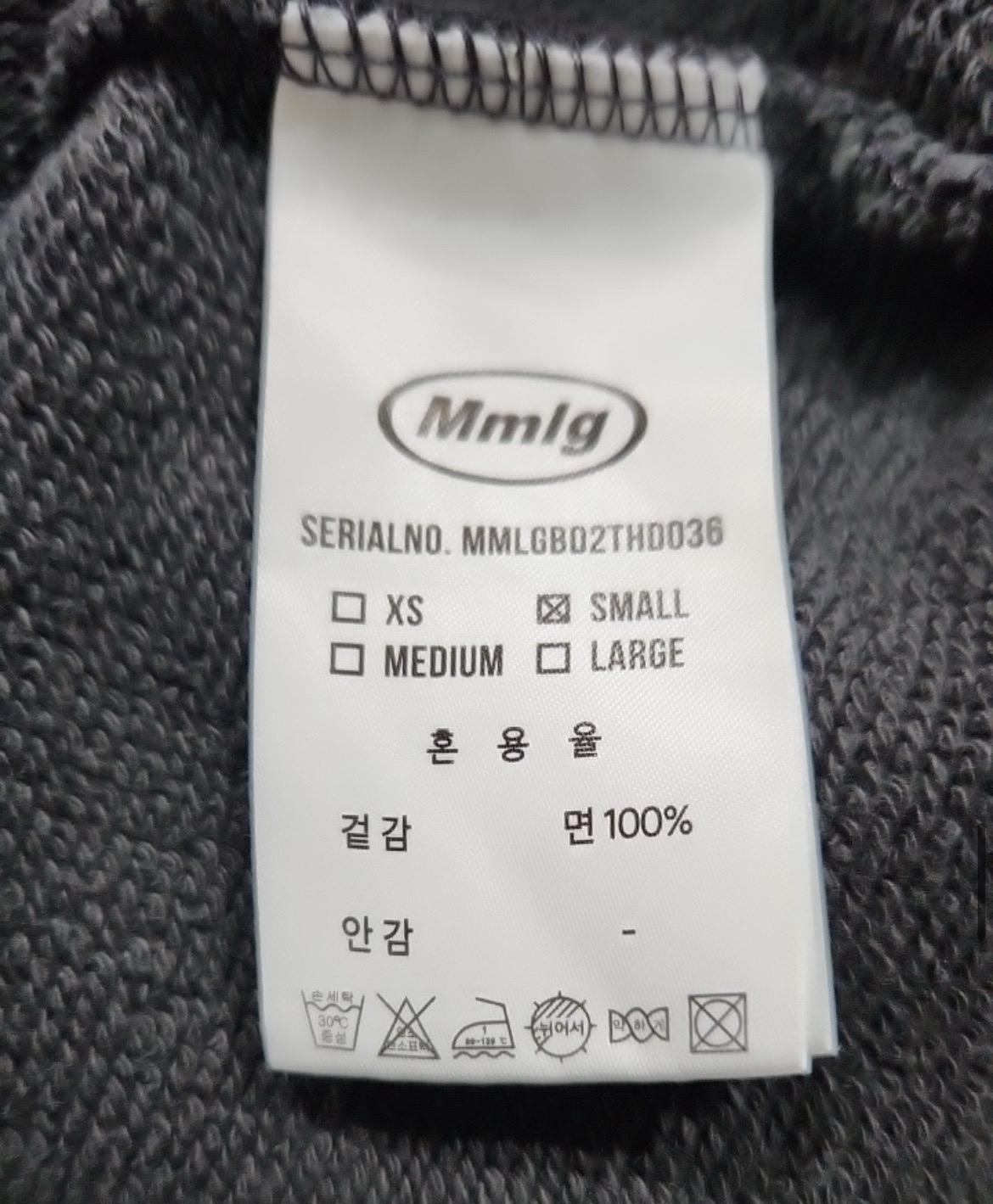 엠엠엘지 후드티 S 6
